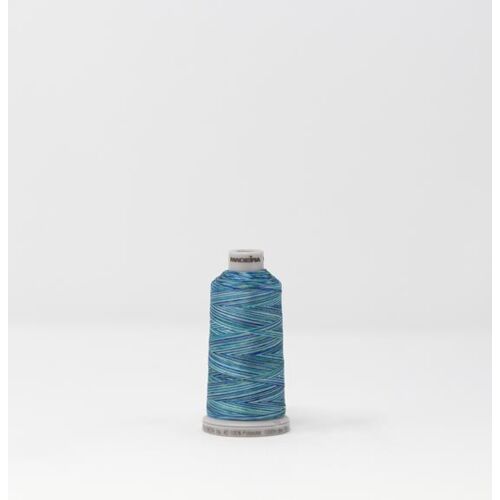 919-1601 MADEIRA POLYNEON #40 WEIGHT 1100yd SPOOL MULTI BLUE Thumbnail