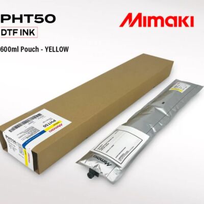 Mimaki PHT50 Yellow DTF Ink 600ml Thumbnail