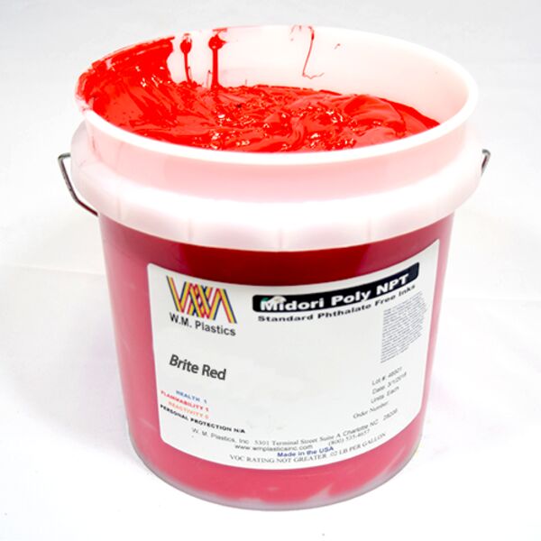 Brite Red All Purpose Ink Gallon Thumbnail