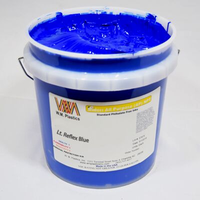 Lt. Reflex Blue All Purpose Ink  Gallon Thumbnail