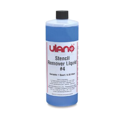 Stencil Remover Liquid No. 4 Thumbnail