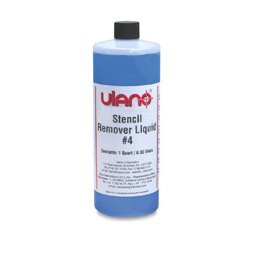 Stencil Remover Liquid No. 4 Thumbnail