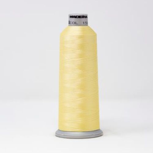 918-1561 MADEIRA POLYNEON #40 WEIGHT (5500 yard) CONE Yellow Thumbnail