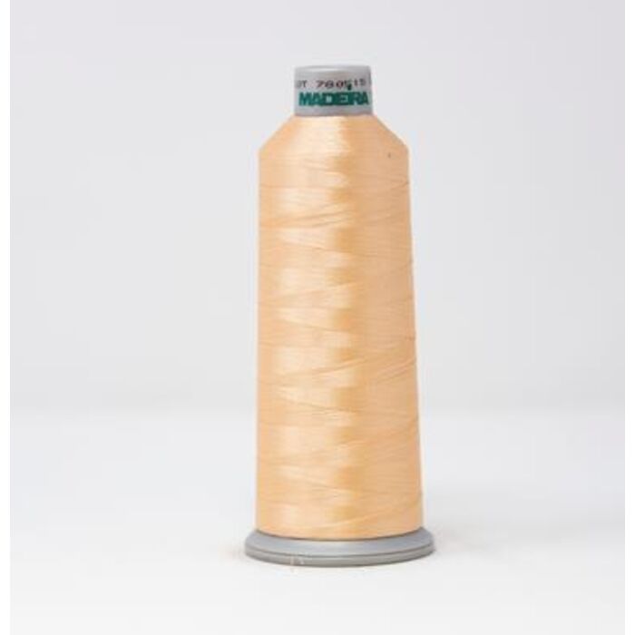 918-1853 MADEIRA POLYNEON #40 WEIGHT (5500 yard) CONE Beige Thumbnail