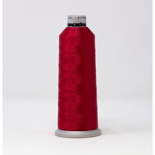 918-1786 MADEIRA POLYNEON #40 WEIGHT (5500 yard) CONE Red/Pink Thumbnail