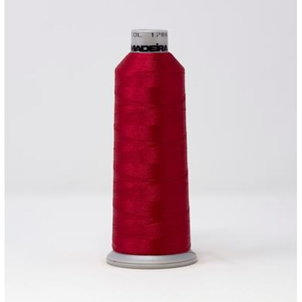918-1786 MADEIRA POLYNEON #40 WEIGHT (5500 yard) CONE Red/Pink Thumbnail