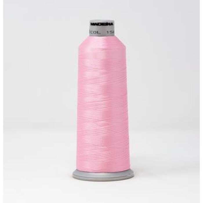 918-1549 MADEIRA POLYNEON #40 WEIGHT (5500 yard) CONE Pink Thumbnail