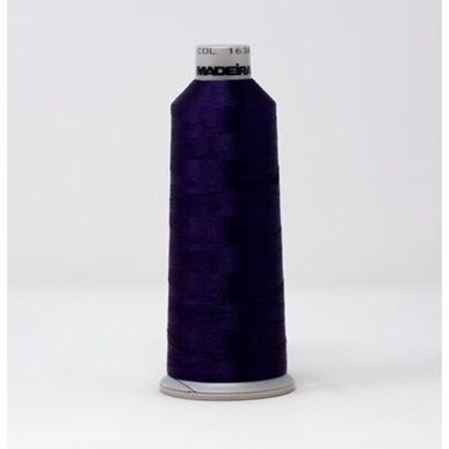 918-1634 MADEIRA POLYNEON #40 WEIGHT (5500 yard) CONE Purple Thumbnail