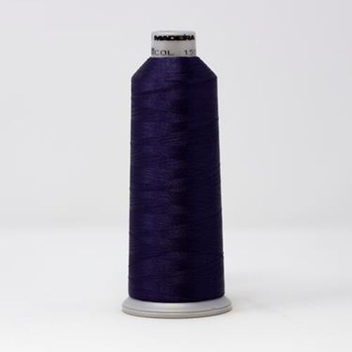 918-1553 MADEIRA POLYNEON #40 WEIGHT (5500 yard) CONE Purple Thumbnail