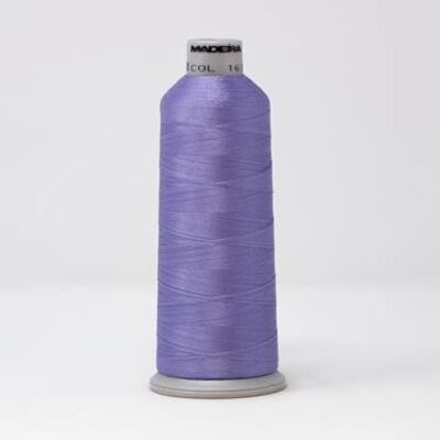 918-1630 MADEIRA POLYNEON #40 WEIGHT (5500 yard) CONE Purple Thumbnail