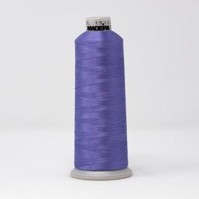 918-1933 MADEIRA POLYNEON #40 WEIGHT (5500 yard) CONE Purple Thumbnail