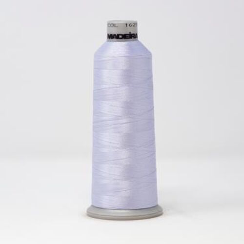 918-1629 MADEIRA POLYNEON #40 WEIGHT (5500 yard) CONE Blue/Gray Thumbnail