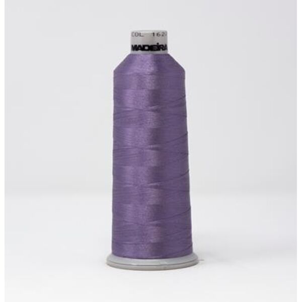 918-1627 MADEIRA POLYNEON #40 WEIGHT (5500 yard) CONE Purple/Gray Thumbnail
