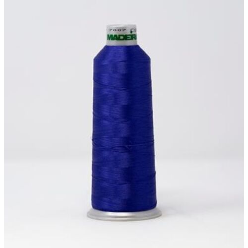 918-1930 MADEIRA POLYNEON #40 WEIGHT (5500 yard) CONE Blue/Purple Thumbnail