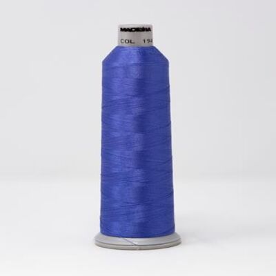918-1943 MADEIRA POLYNEON #40 WEIGHT (5500 yard) CONE Blue Thumbnail
