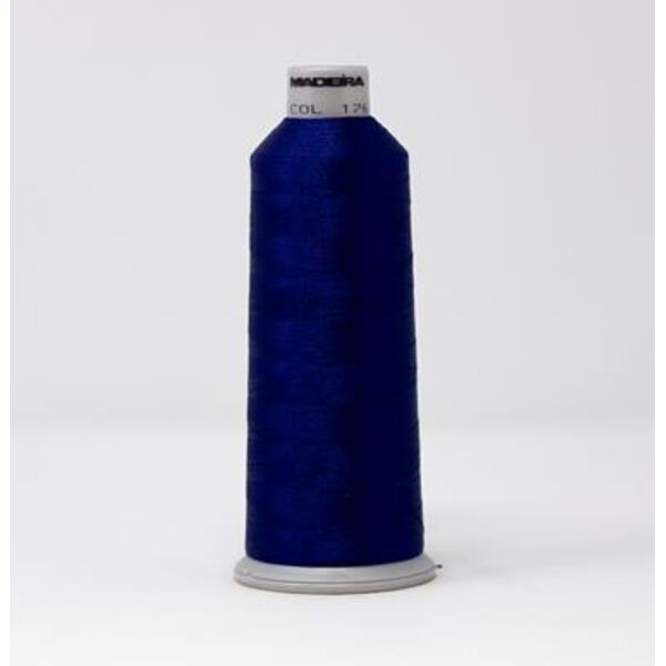 918-1767 MADEIRA POLYNEON #40 WEIGHT (5500 yard) CONE Blue Thumbnail