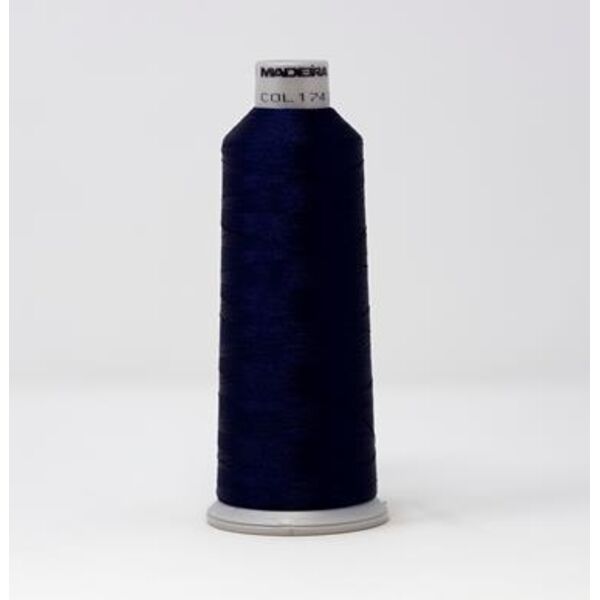 918-1743 MADEIRA POLYNEON #40 WEIGHT (5500 yard) CONE Blue/Purple Thumbnail