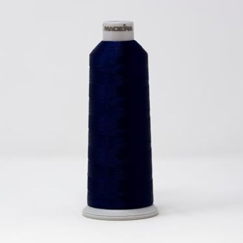 918-1966 MADEIRA POLYNEON #40 WEIGHT (5500 yard) CONE Blue/Purple Thumbnail