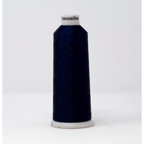 918-1967 MADEIRA POLYNEON #40 WEIGHT (5500 yard) CONE Blue Thumbnail