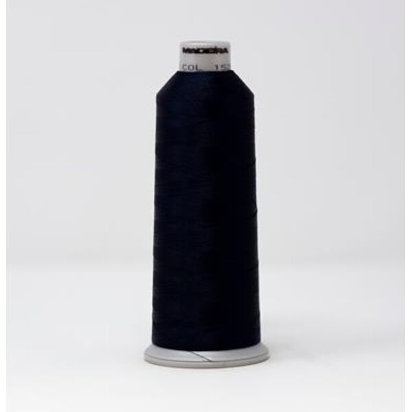 918-1574 MADEIRA POLYNEON #40 WEIGHT (5500 yard) CONE Blue Thumbnail