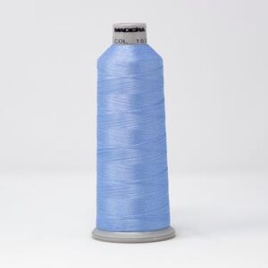 918-1874 MADEIRA POLYNEON #40 WEIGHT (5500 yard) CONE Blue Thumbnail