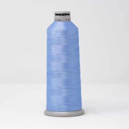 918-1874 MADEIRA POLYNEON #40 WEIGHT (5500 yard) CONE Blue Thumbnail