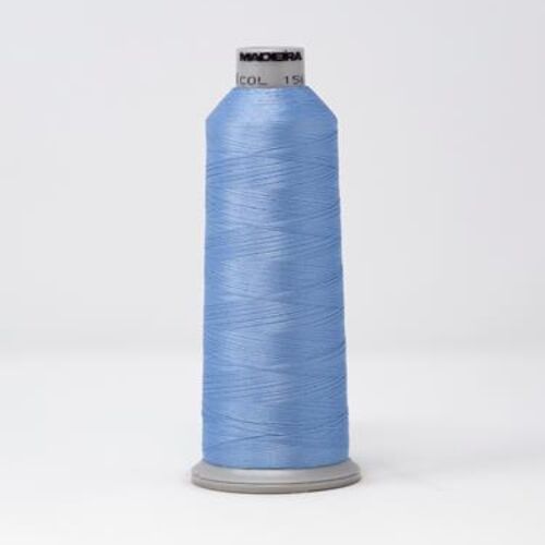 918-1562 MADEIRA POLYNEON #40 WEIGHT (5500 yard) CONE Blue Thumbnail