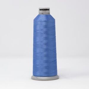 918-1542 MADEIRA POLYNEON #40 WEIGHT (5500 yard) CONE Blue Thumbnail