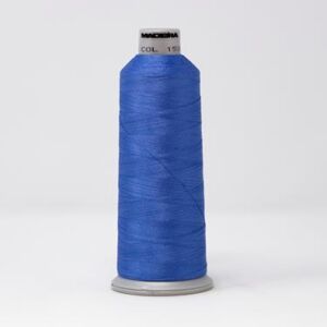 918-1531 MADEIRA POLYNEON #40 WEIGHT (5500 yard) CONE Blue Thumbnail