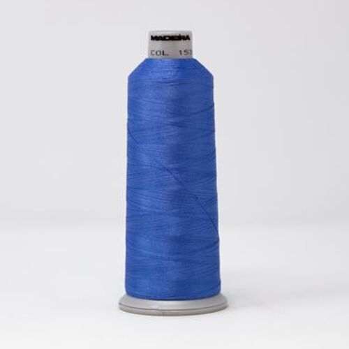 918-1531 MADEIRA POLYNEON #40 WEIGHT (5500 yard) CONE Blue Thumbnail