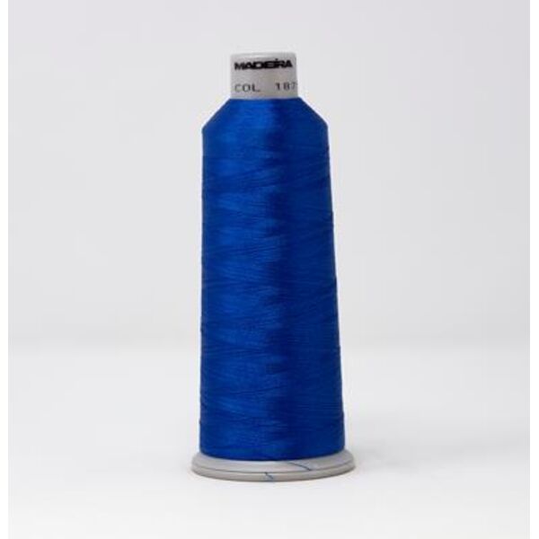 918-1829 MADEIRA POLYNEON #40 WEIGHT (5500 yard) CONE Blue Thumbnail