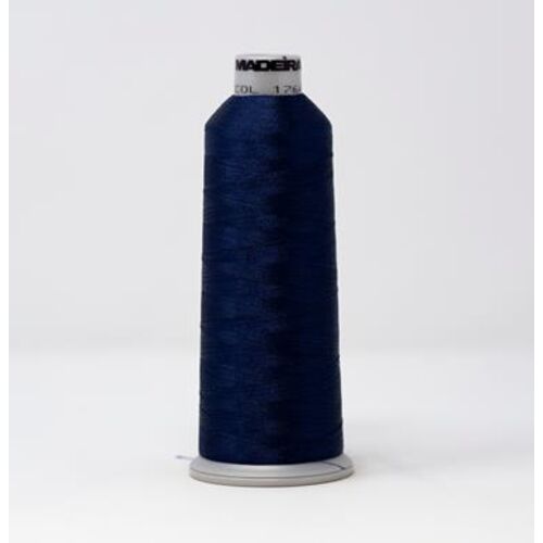 918-1764 MADEIRA POLYNEON #40 WEIGHT (5500 yard) CONE Blue Thumbnail