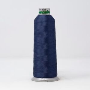 918-1964 MADEIRA POLYNEON #40 WEIGHT (5500 yard) CONE Blue/Gray Thumbnail