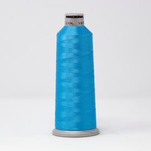 918-1893 MADEIRA POLYNEON #40 WEIGHT (5500 yard) CONE Blue/Green Thumbnail