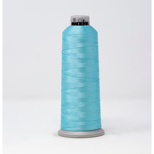 918-1892 MADEIRA POLYNEON #40 WEIGHT (5500 yard) CONE Blue/Green Thumbnail