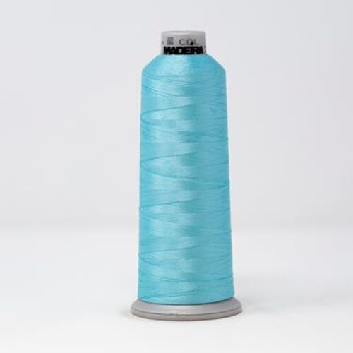 918-1892 MADEIRA POLYNEON #40 WEIGHT (5500 yard) CONE Blue/Green Thumbnail