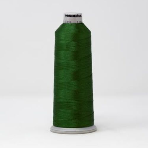 918-1770 MADEIRA POLYNEON #40 WEIGHT (5500 yard) CONE Green Thumbnail