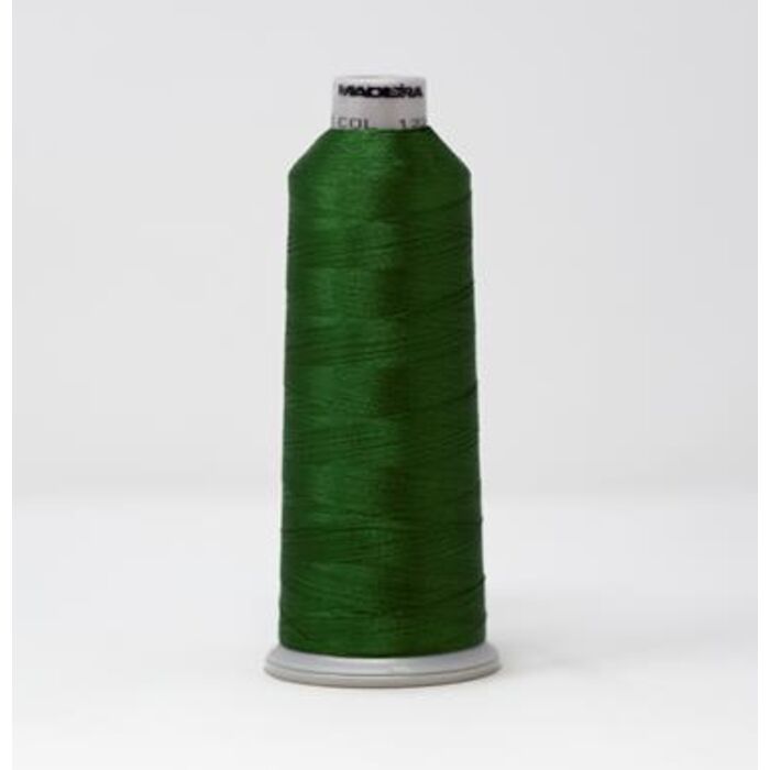 918-1770 MADEIRA POLYNEON #40 WEIGHT (5500 yard) CONE Green Thumbnail