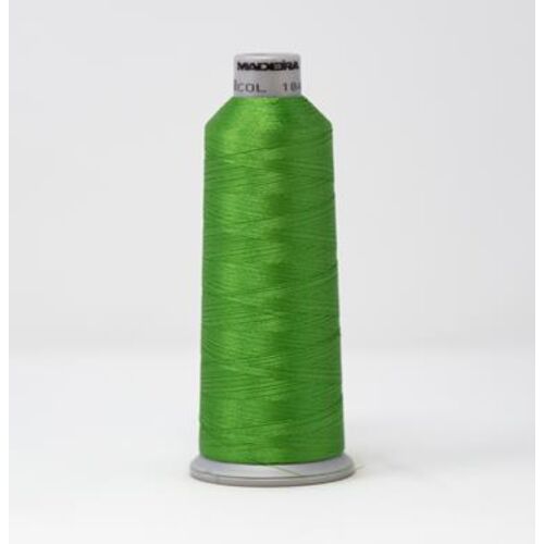 918-1848 MADEIRA POLYNEON #40 WEIGHT (5500 yard) CONE Green Thumbnail