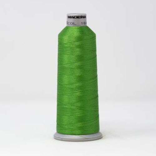 918-1848 MADEIRA POLYNEON #40 WEIGHT (5500 yard) CONE Green Thumbnail