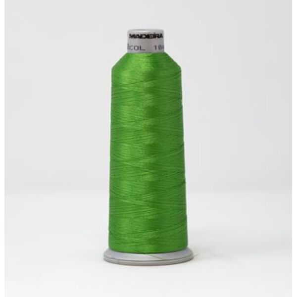 918-1848 MADEIRA POLYNEON #40 WEIGHT (5500 yard) CONE Green Thumbnail