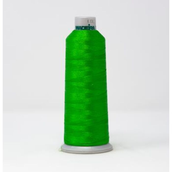 918-1701 MADEIRA POLYNEON #40 WEIGHT (5500 yard) CONE Green Thumbnail