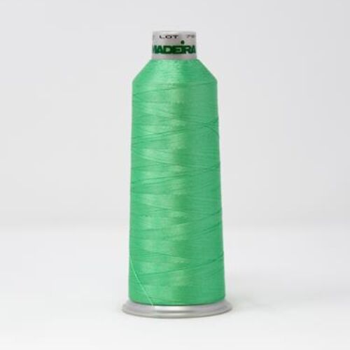 918-1702 MADEIRA POLYNEON #40 WEIGHT (5500 yard) CONE Green Thumbnail