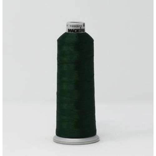 918-1904 MADEIRA POLYNEON #40 WEIGHT (5500 yard) CONE Green Thumbnail
