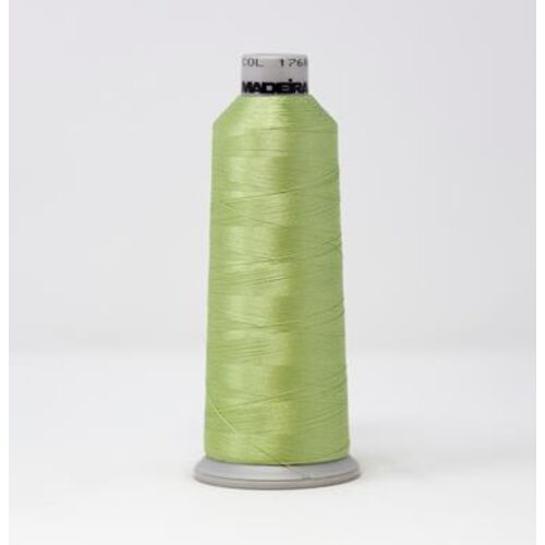 918-1768 MADEIRA POLYNEON #40 WEIGHT (5500 yard) CONE Green Thumbnail