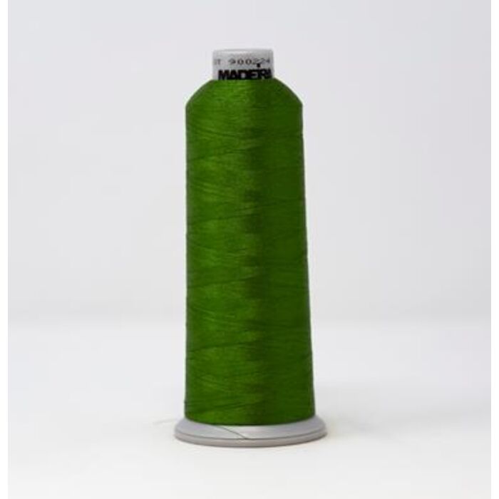 918-1769 MADEIRA POLYNEON #40 WEIGHT (5500 yard) CONE Green Thumbnail