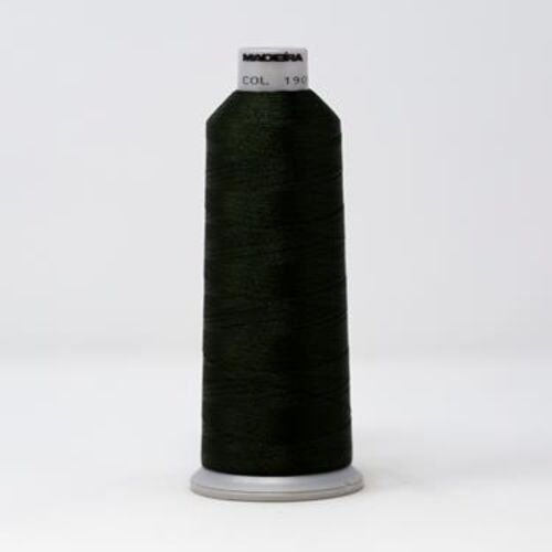 918-1905 MADEIRA POLYNEON #40 WEIGHT (5500 yard) CONE Green Thumbnail