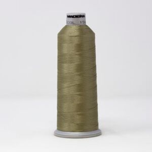 918-1568 MADEIRA POLYNEON #40 WEIGHT (5500 yard) CONE Green Thumbnail