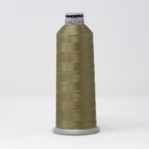 918-1568 MADEIRA POLYNEON #40 WEIGHT (5500 yard) CONE Green Thumbnail