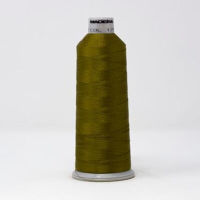 918-1790 MADEIRA POLYNEON #40 WEIGHT (5500 yard) CONE Green Thumbnail